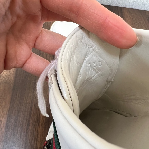 Auth Gucci Ace Arrow Sneakers - Size.36 Used - Picture 10 of 11